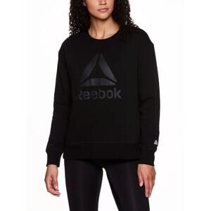 Reebok Women's Supersoft Gravity Crewneck Sweatshirt with Side Pockets